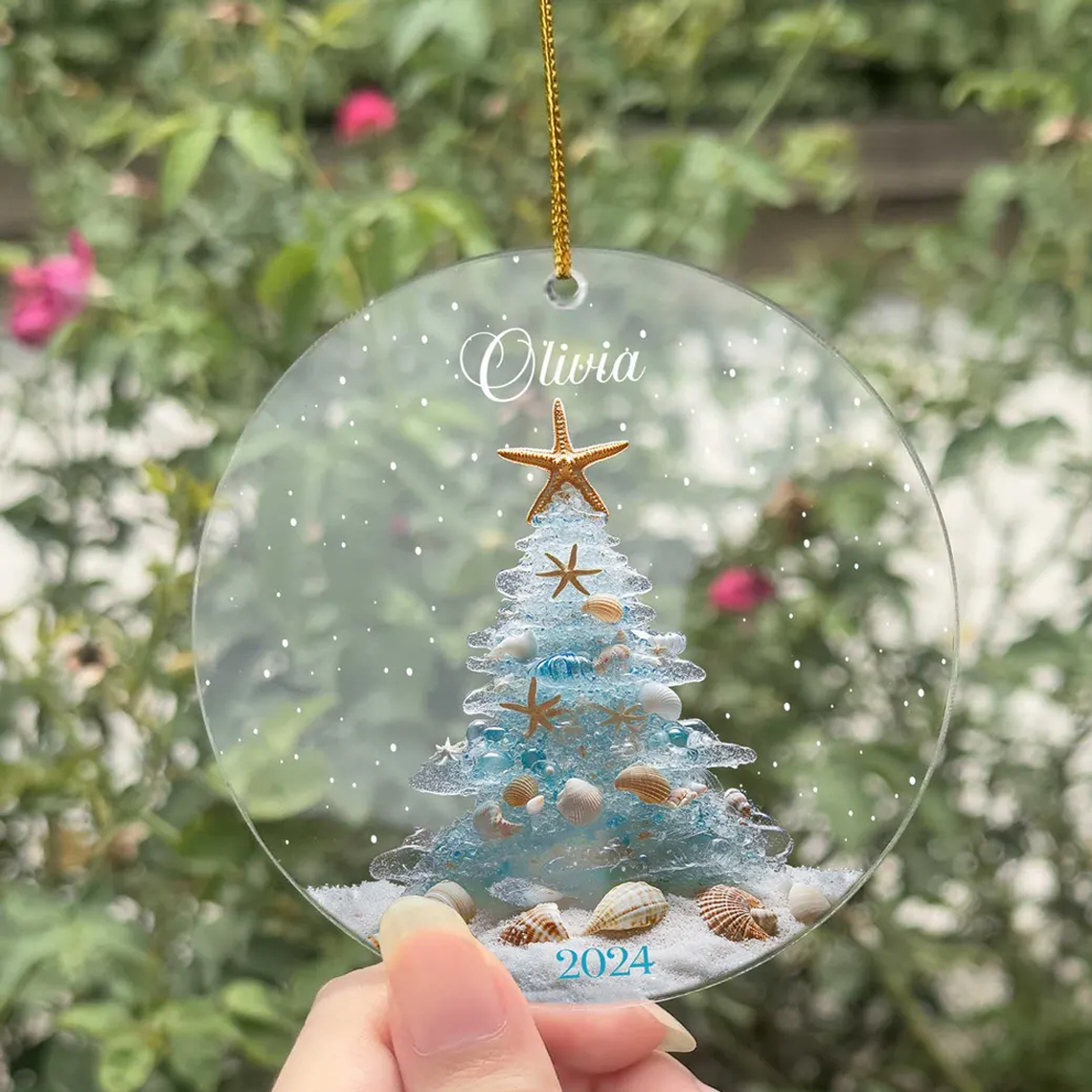 Coastal Christmas Tree Ornament