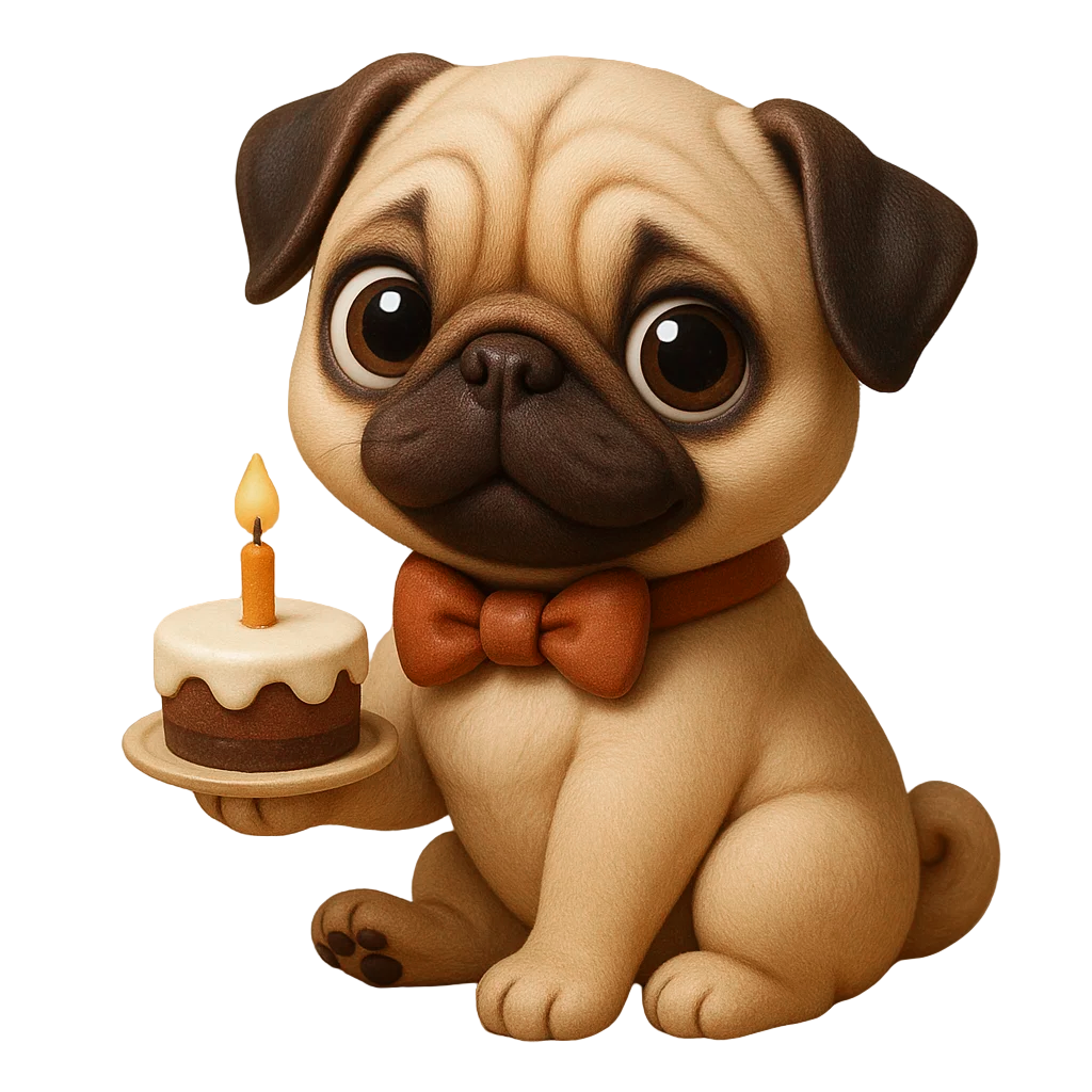 Fun Pug Advent Calendar 2025