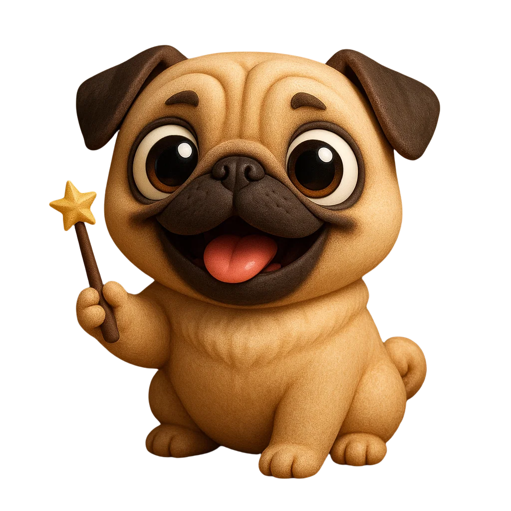 Fun Pug Advent Calendar 2025