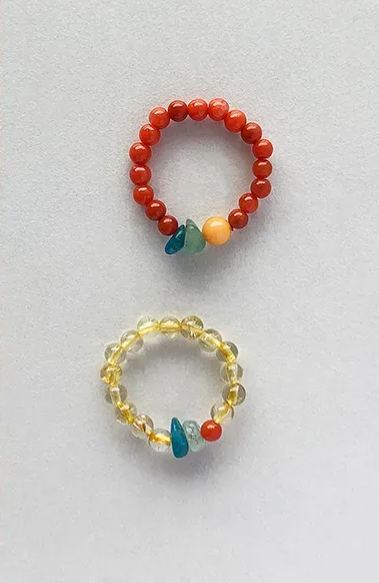 Nanhong Gold Quartz Beeswax Ring/Original/New Chinese New Year Ring · Nanhong Style Sizes 12-14 (Finger Circumference 5.2cm-5.5cm)
