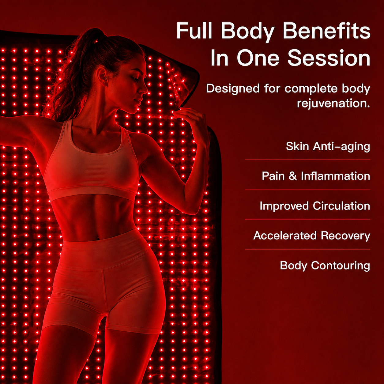 VeoLumi Red and Infrared Light Therapy Mat
