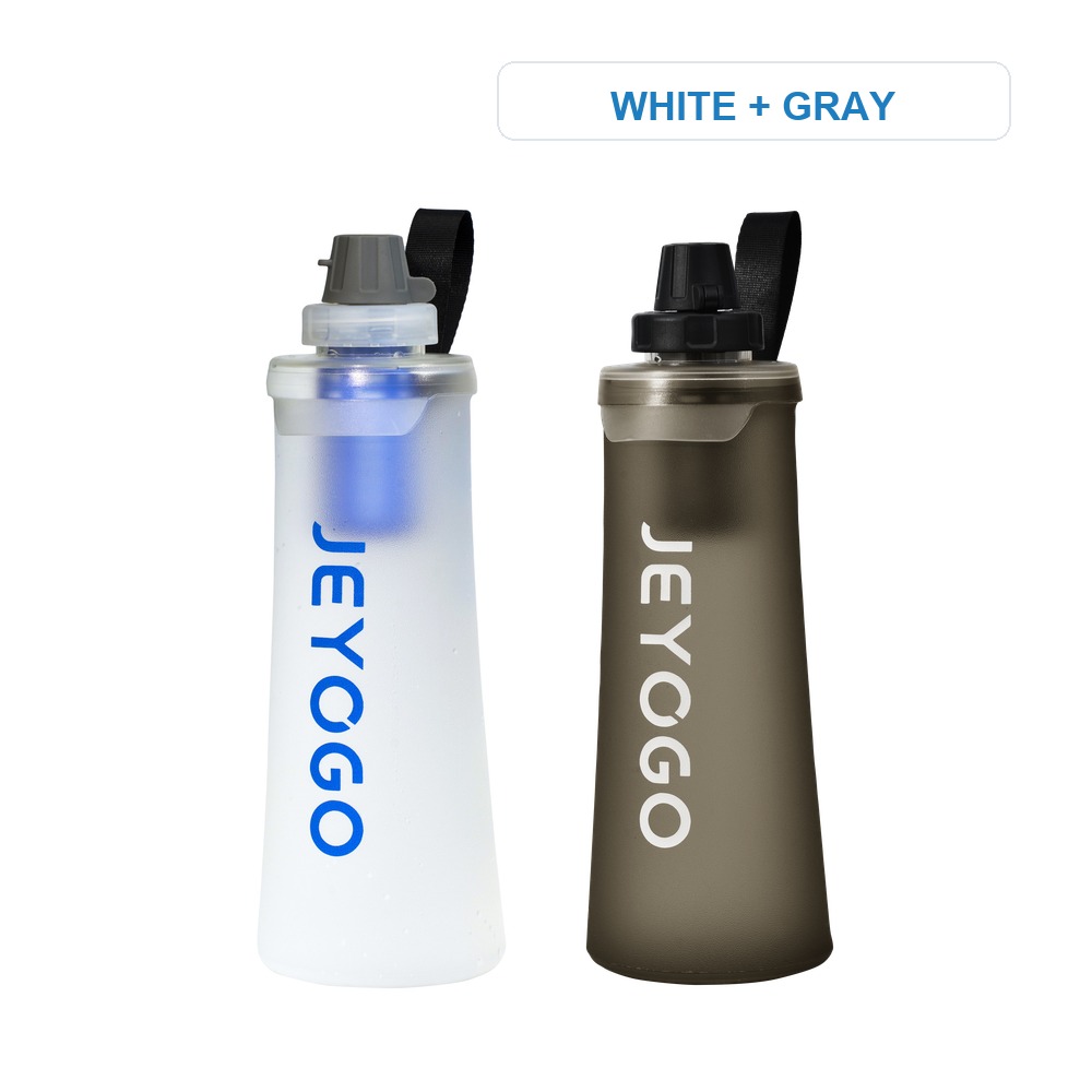 Free Shipping | JEYOGO 1L Collapsible Water Filter Bottle with 2 Replacement Filters