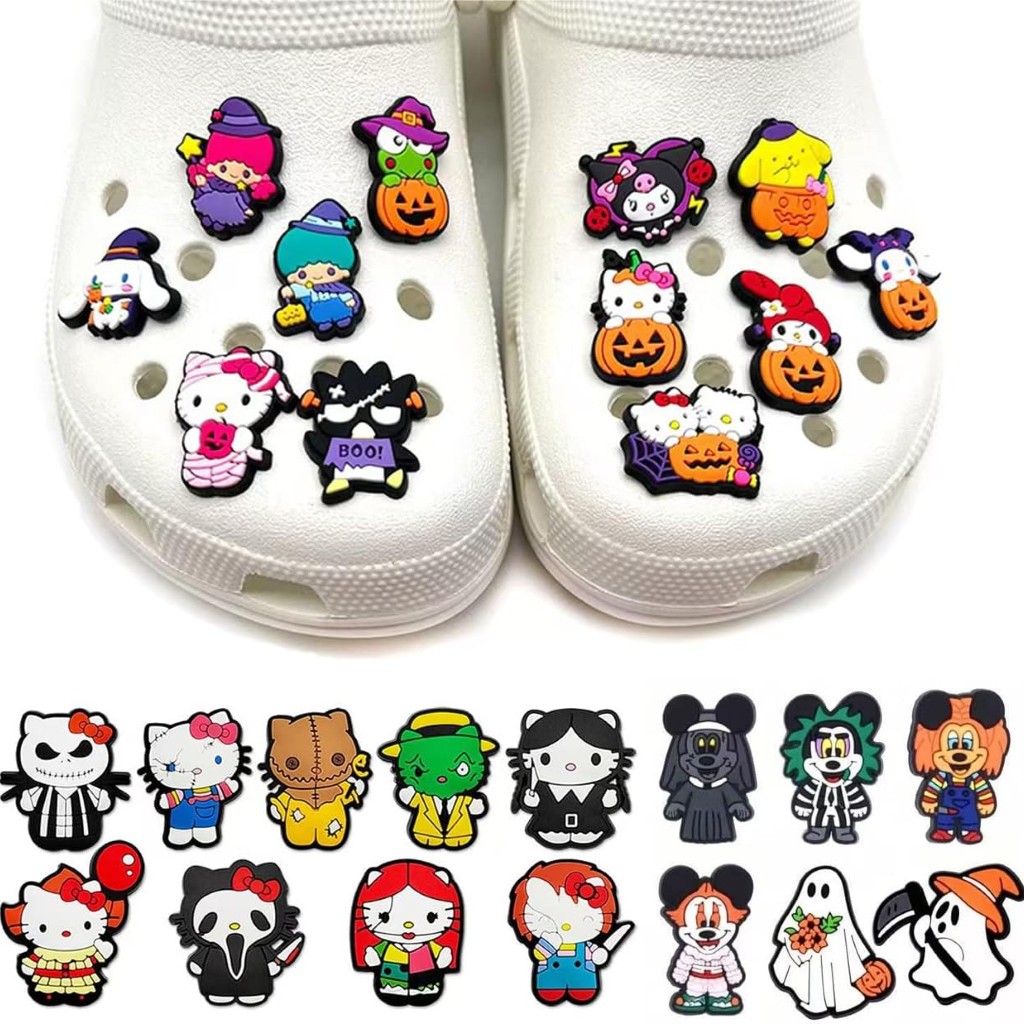  50 Pieces Shoe Charms For Clog Shoe Decoration 50 Pieces Shoe Charms For Clog Shoe Decoration - Image 4