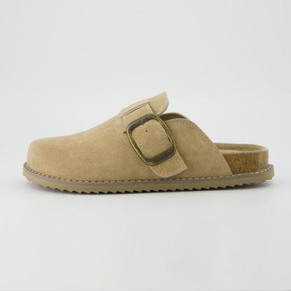 Blain Suede Slip On Clog