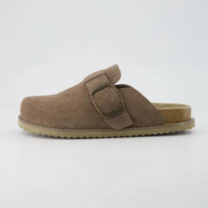 Blain Suede Slip On Clog