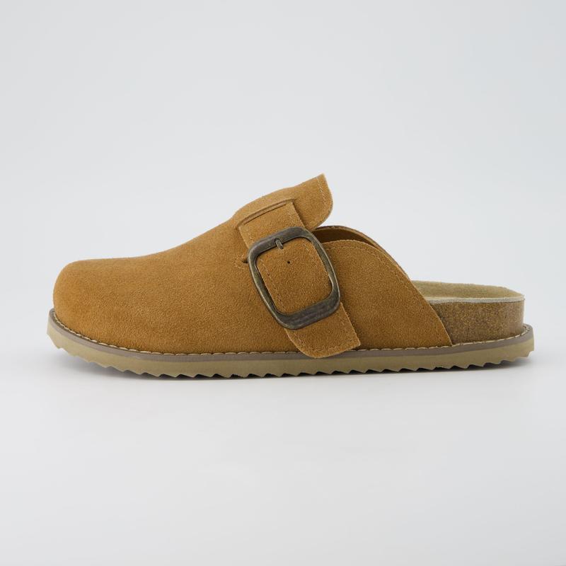 Blain Suede Slip On Clog