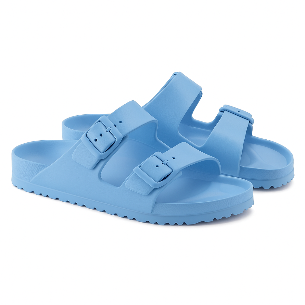 Two Strap EVA Sandals With Waterproof Lightweight Slides