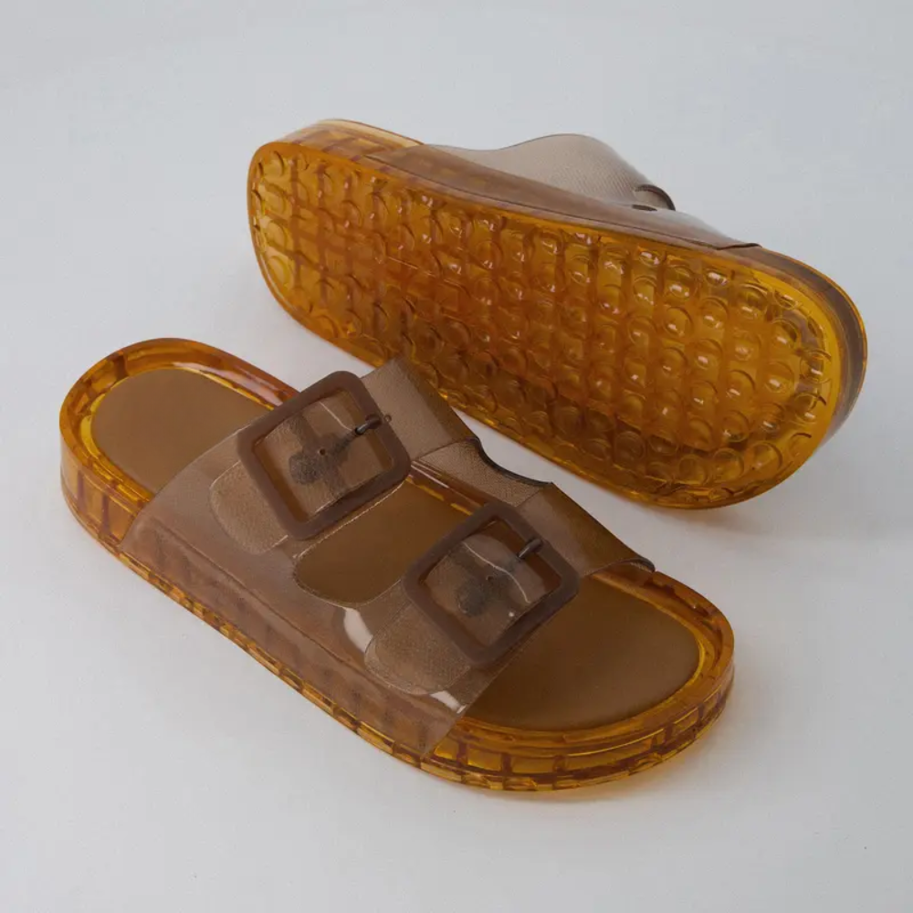 Pool Jelly Slide Sandals For Women 