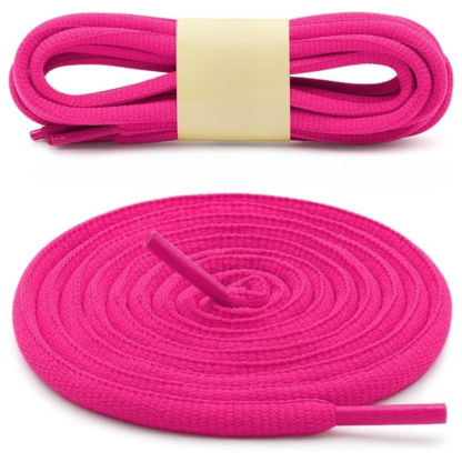 Oval Athletic Pair of 2 4mm Thick Half Round Shoe Laces 