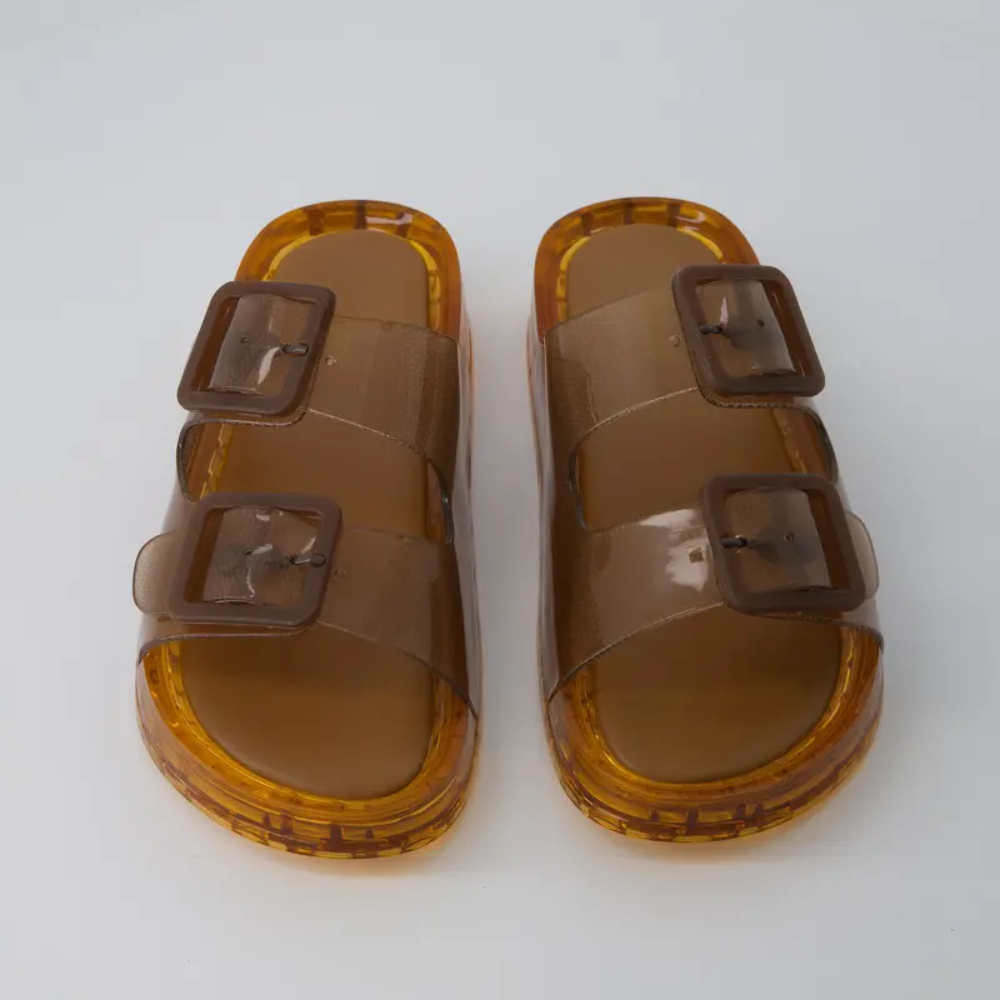 Pool Jelly Slide Sandals For Women 