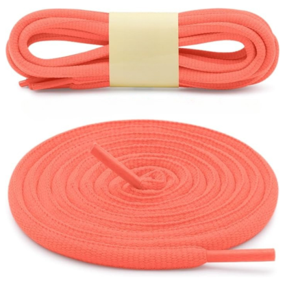 Oval Athletic Pair of 2 4mm Thick Half Round Shoe Laces 