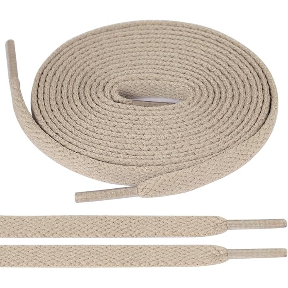 Pair of 2 Flat Shoelaces for SneakersPair of 2 Flat Shoelaces - Image 22