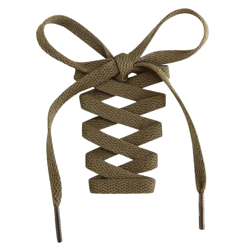 Pair of 2 Flat Shoelaces for SneakersPair of 2 Flat Shoelaces - Image 9