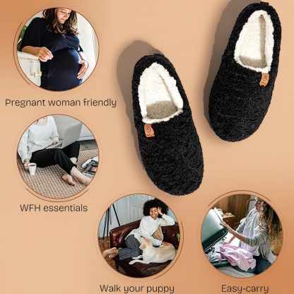 Cozy Polar Fleece Loafer Lightweight Foam Slippers