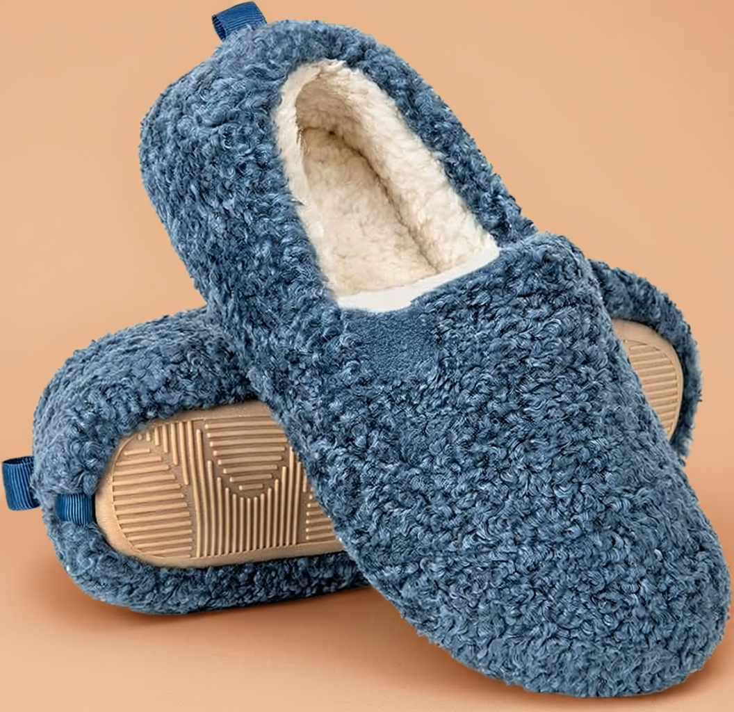 Cozy Polar Fleece Loafer Lightweight Foam Slippers