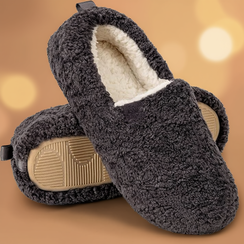 Cozy Polar Fleece Loafer Lightweight Foam Slippers