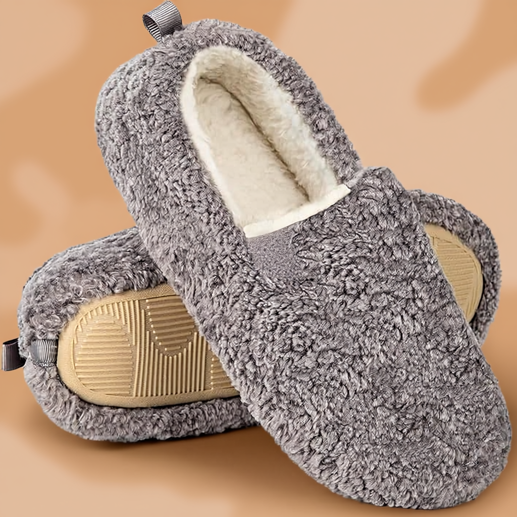 Cozy Polar Fleece Loafer Lightweight Foam SlippersCozy Polar Fleece Loafer Lightweight Foam Slippers - Image 15
