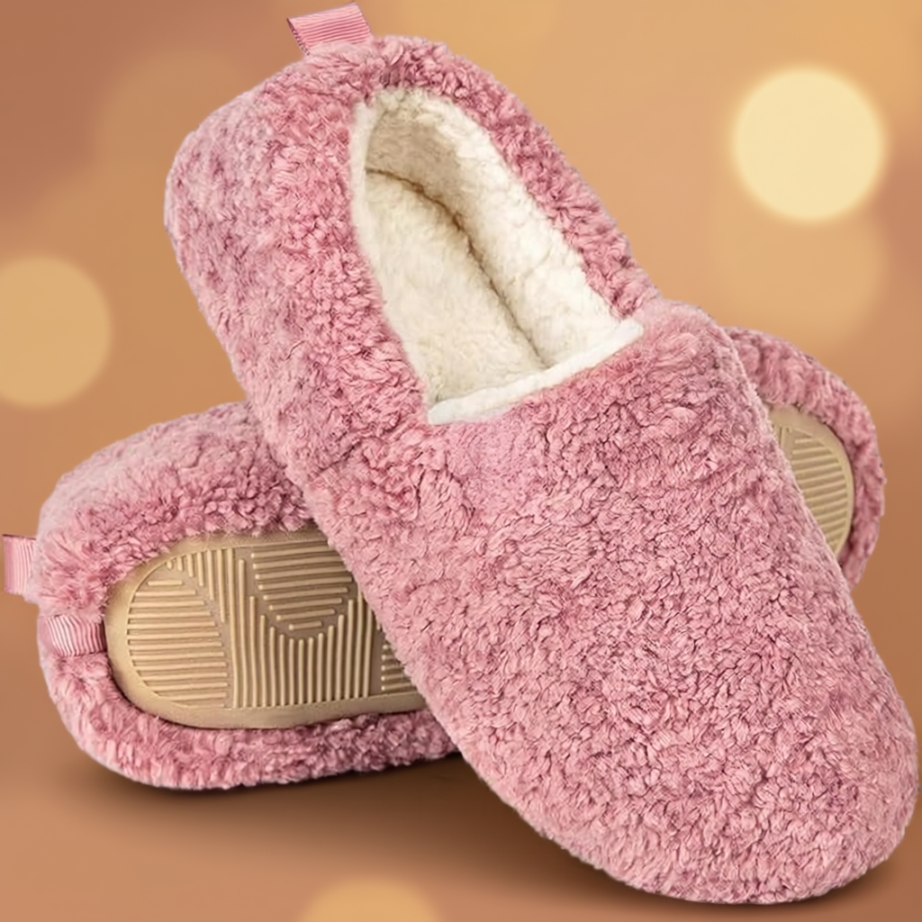Cozy Polar Fleece Loafer Lightweight Foam SlippersCozy Polar Fleece Loafer Lightweight Foam Slippers - Image 11