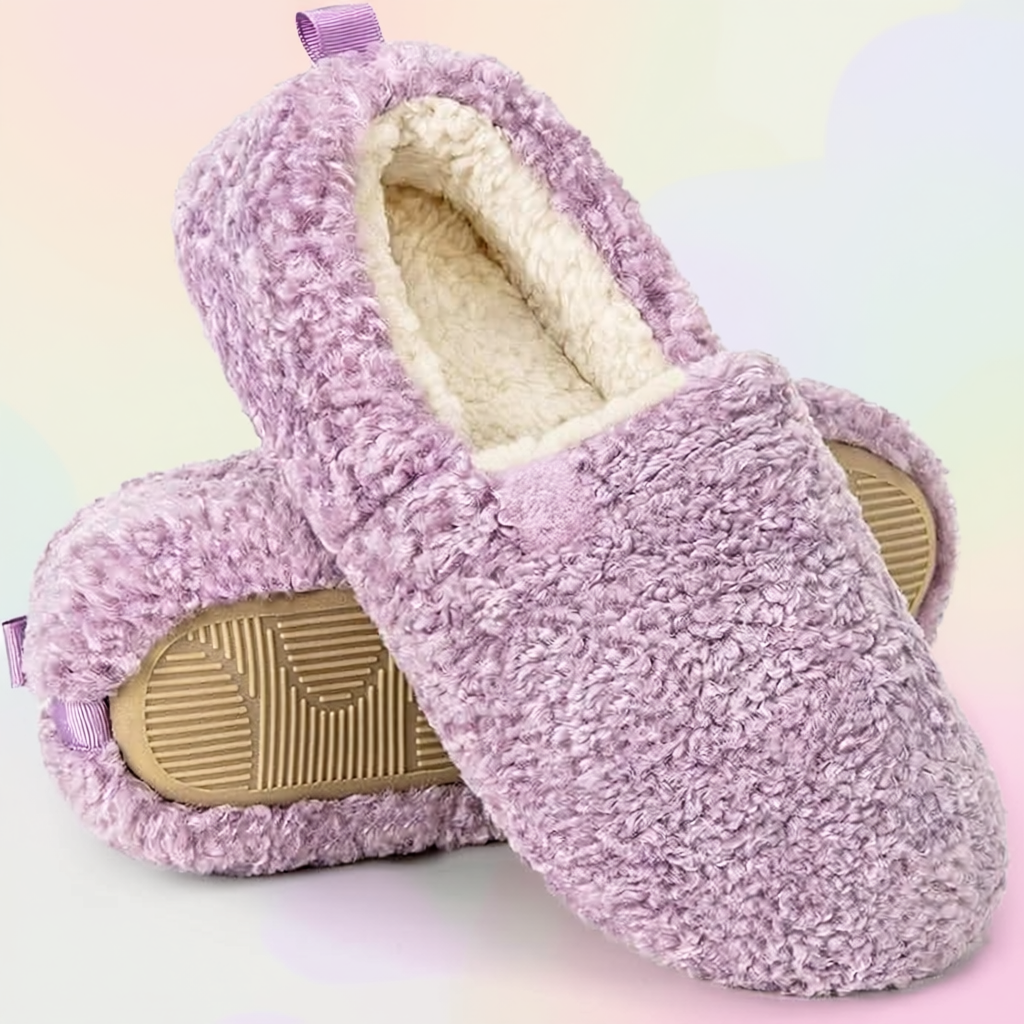 Cozy Polar Fleece Loafer Lightweight Foam Slippers