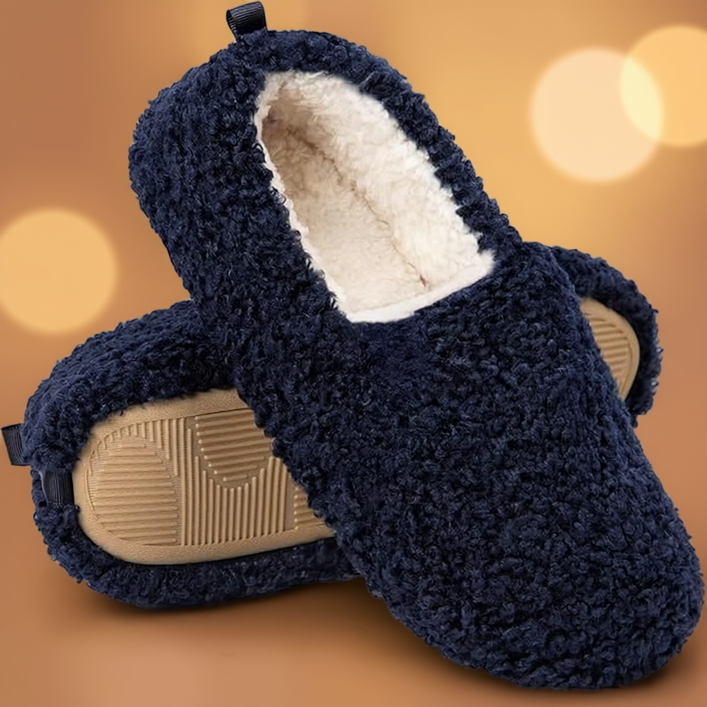 Cozy Polar Fleece Loafer Lightweight Foam Slippers