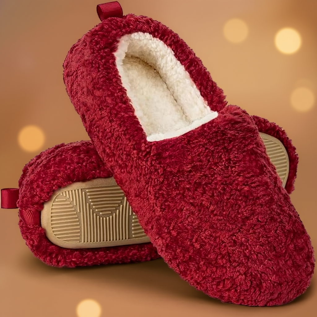 Cozy Polar Fleece Loafer Lightweight Foam SlippersCozy Polar Fleece Loafer Lightweight Foam Slippers - Image 12