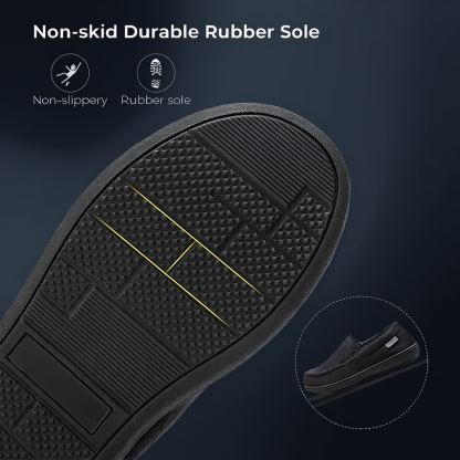 Men’s Suede Memory Foam Moccasin Slippers