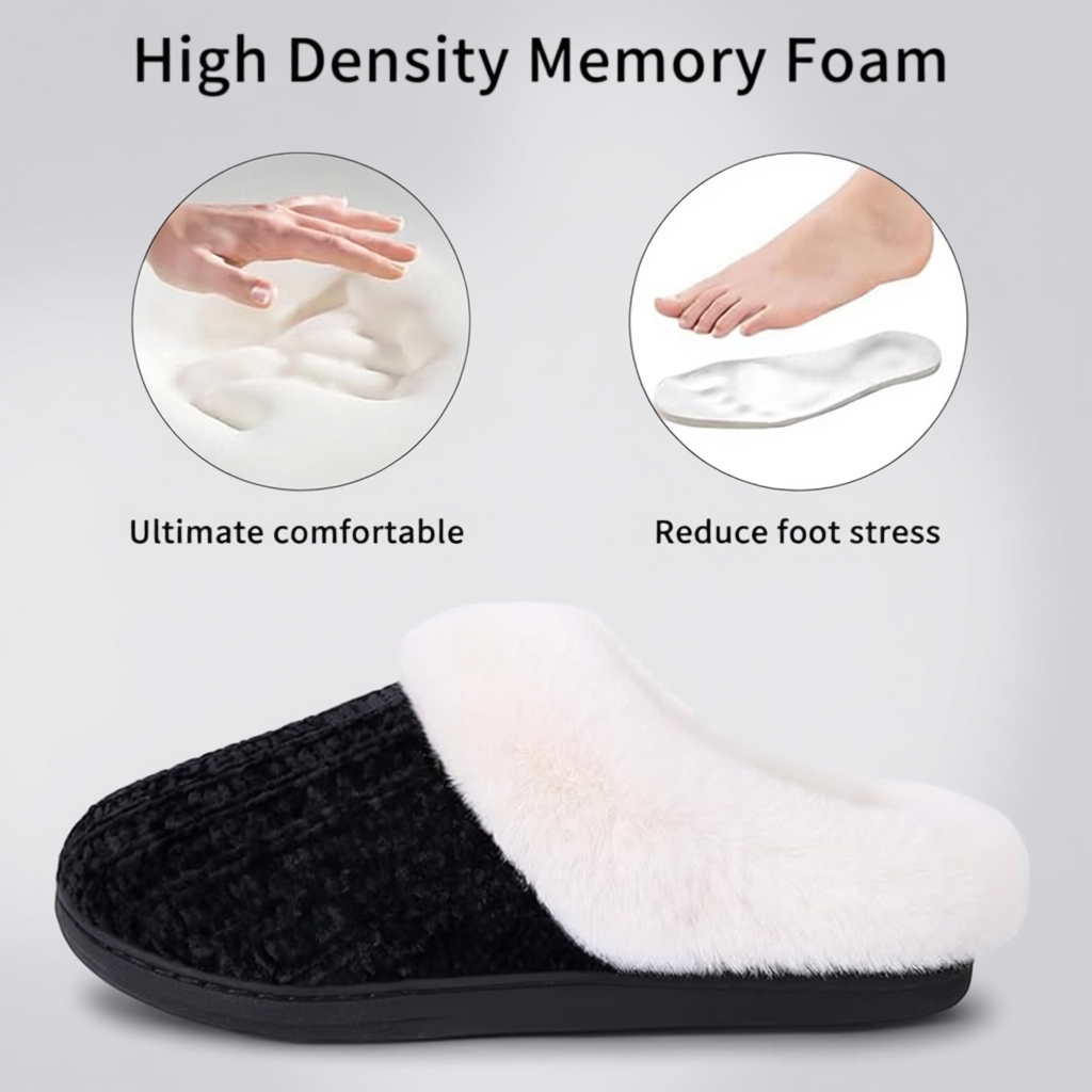 Classic Knit House Slippers Indoor Outdoor Lightweight