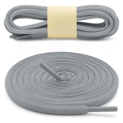 Oval Athletic Pair of 2 4mm Thick Half Round Shoe Laces 