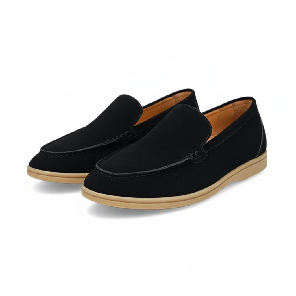 Men's Old Money Stylish Suede Loafers