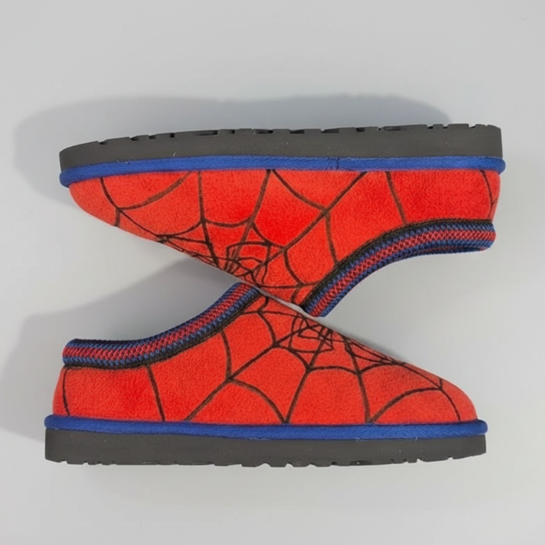 Spider Web Pattern Slippers for Men