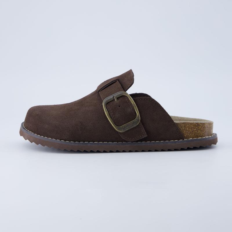 Blain Suede Slip On Clog