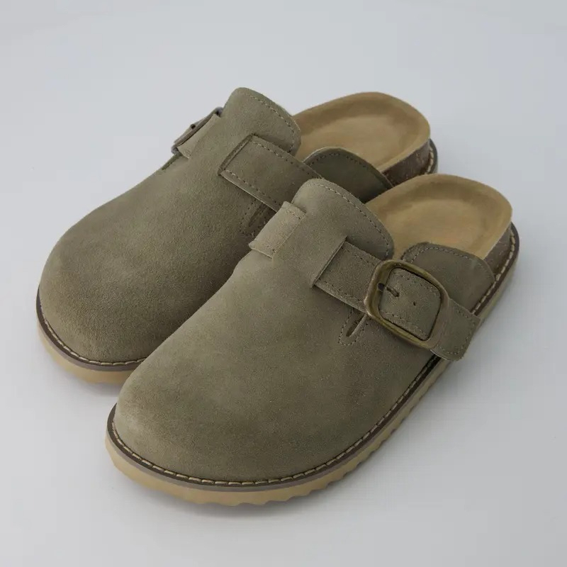 Blain Suede Slip On Clog