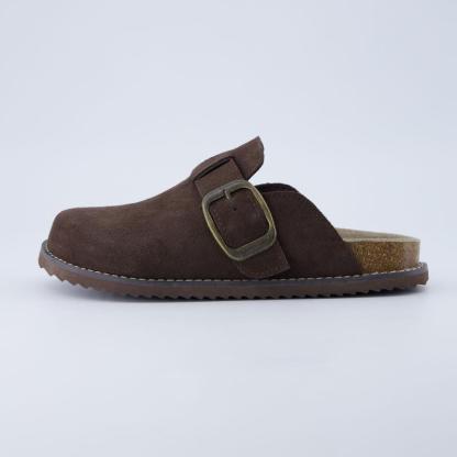 Blain Suede Slip On Clog