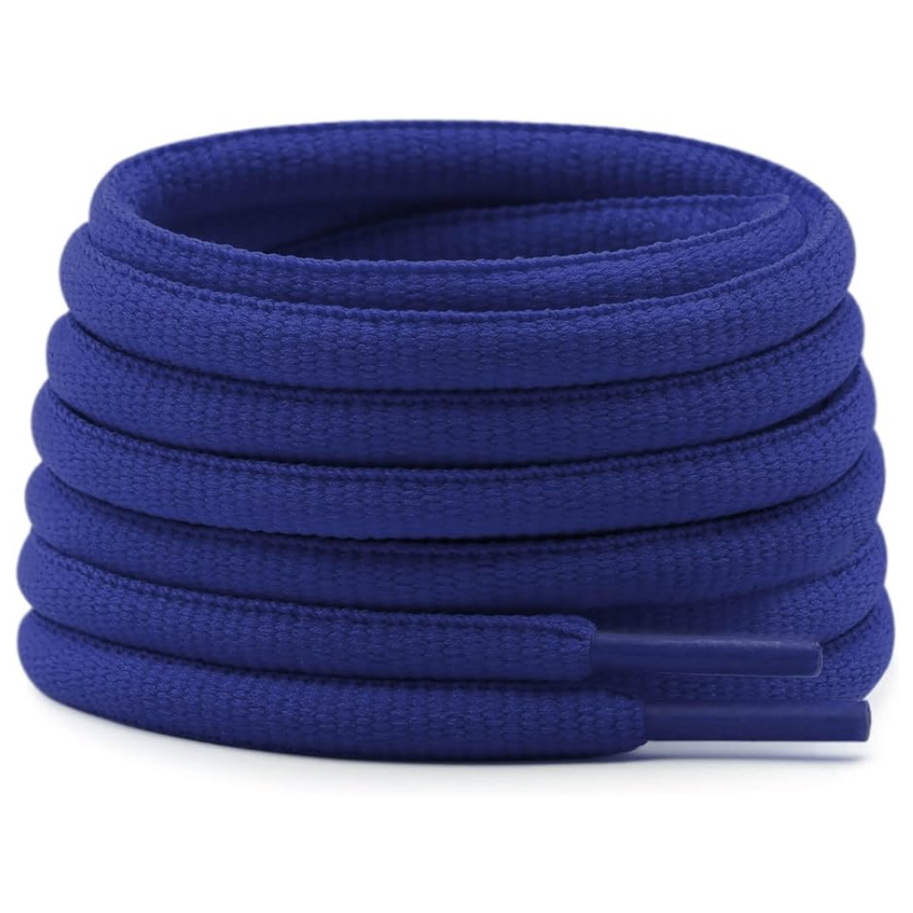 Oval Athletic Pair of 2 4mm Thick Half Round Shoe Laces 