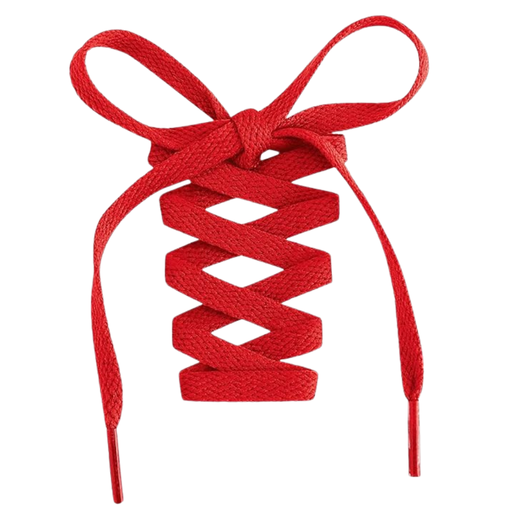 Pair of 2 Flat Shoelaces for SneakersPair of 2 Flat Shoelaces - Image 23