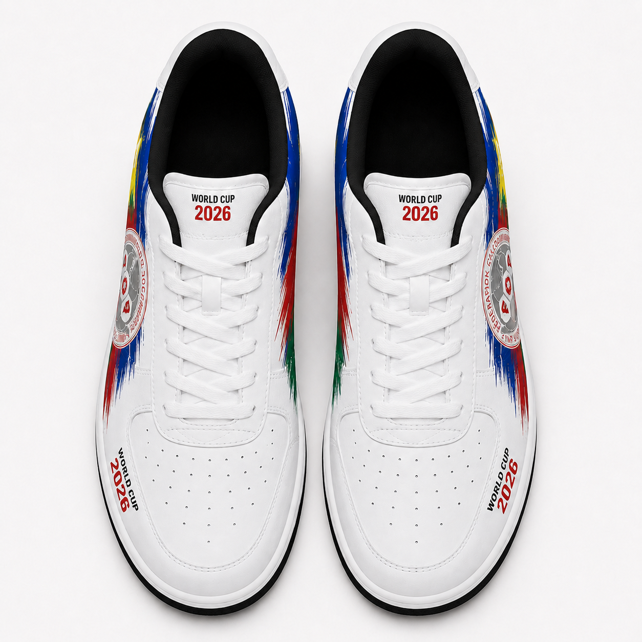 World Cup 2026 Caledonia Football Fan Printed Shoes
