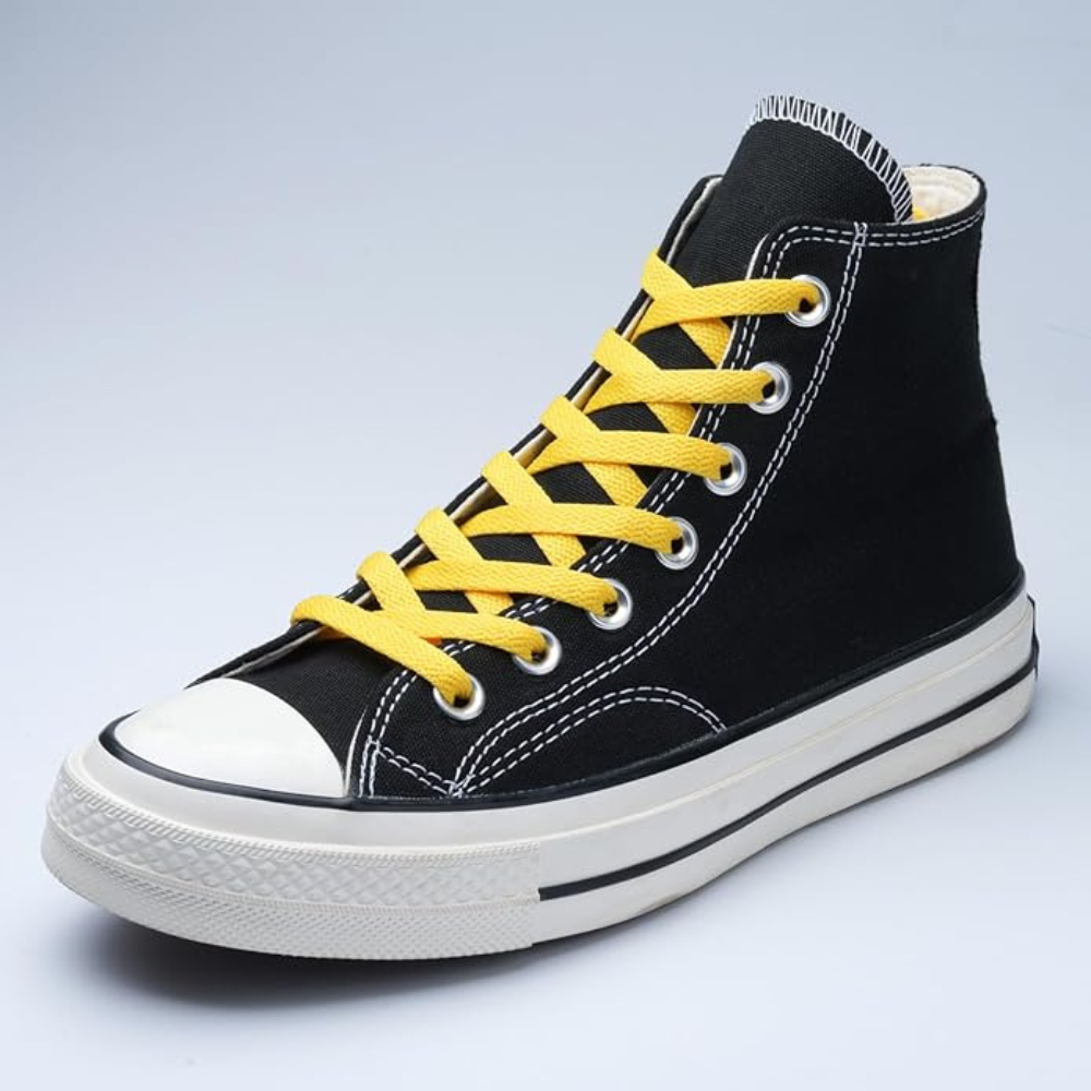 Pair of 2 Flat Shoelaces for SneakersPair of 2 Flat Shoelaces - Image 32