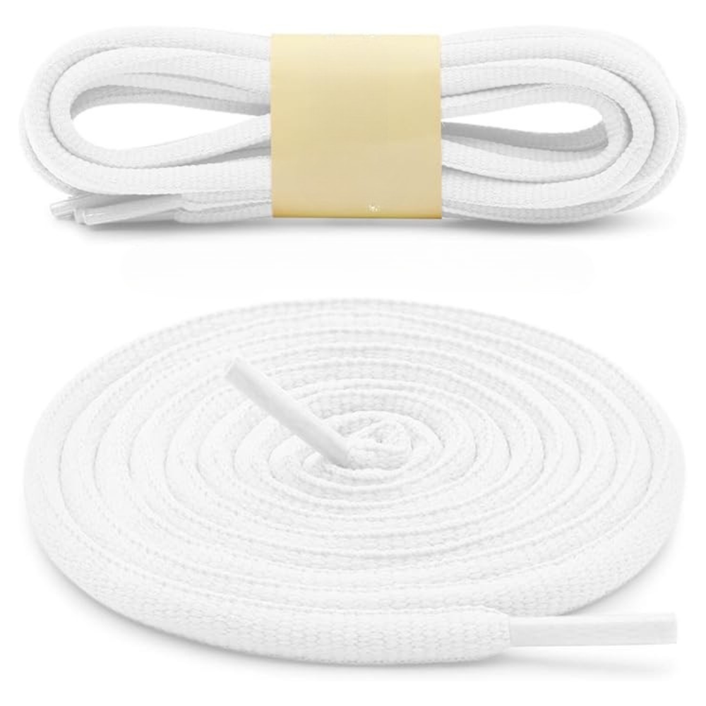 Oval Athletic Pair of 2 4mm Thick Half Round Shoe Laces 