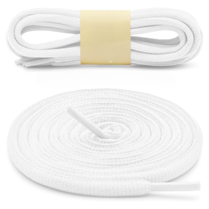 Oval Athletic Pair of 2 4mm Thick Half Round Shoe Laces 