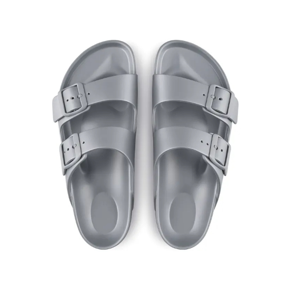 Waterproof EVA Sandals With Lightweight Slip On BlackWaterproof EVA Sandals With Lightweight Slip On Black - Image 8