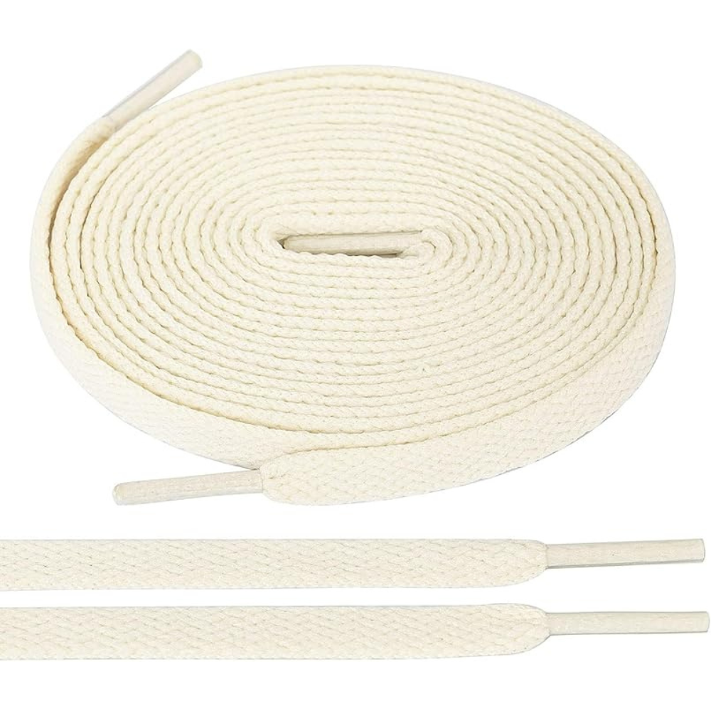Pair of 2 Flat Shoelaces for SneakersPair of 2 Flat Shoelaces - Image 20