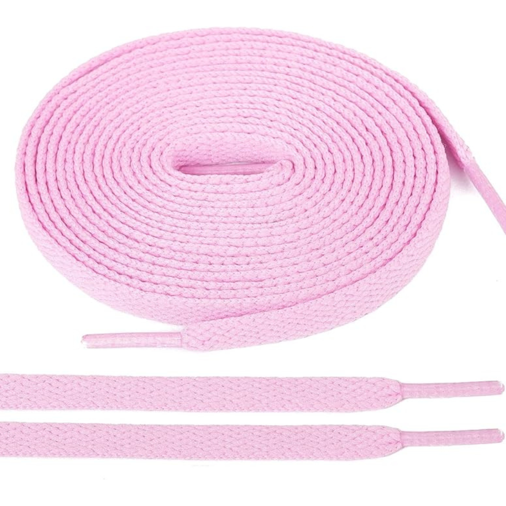 Pair of 2 Flat Shoelaces for SneakersPair of 2 Flat Shoelaces - Image 18