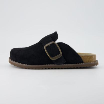 Blain Suede Slip On Clog