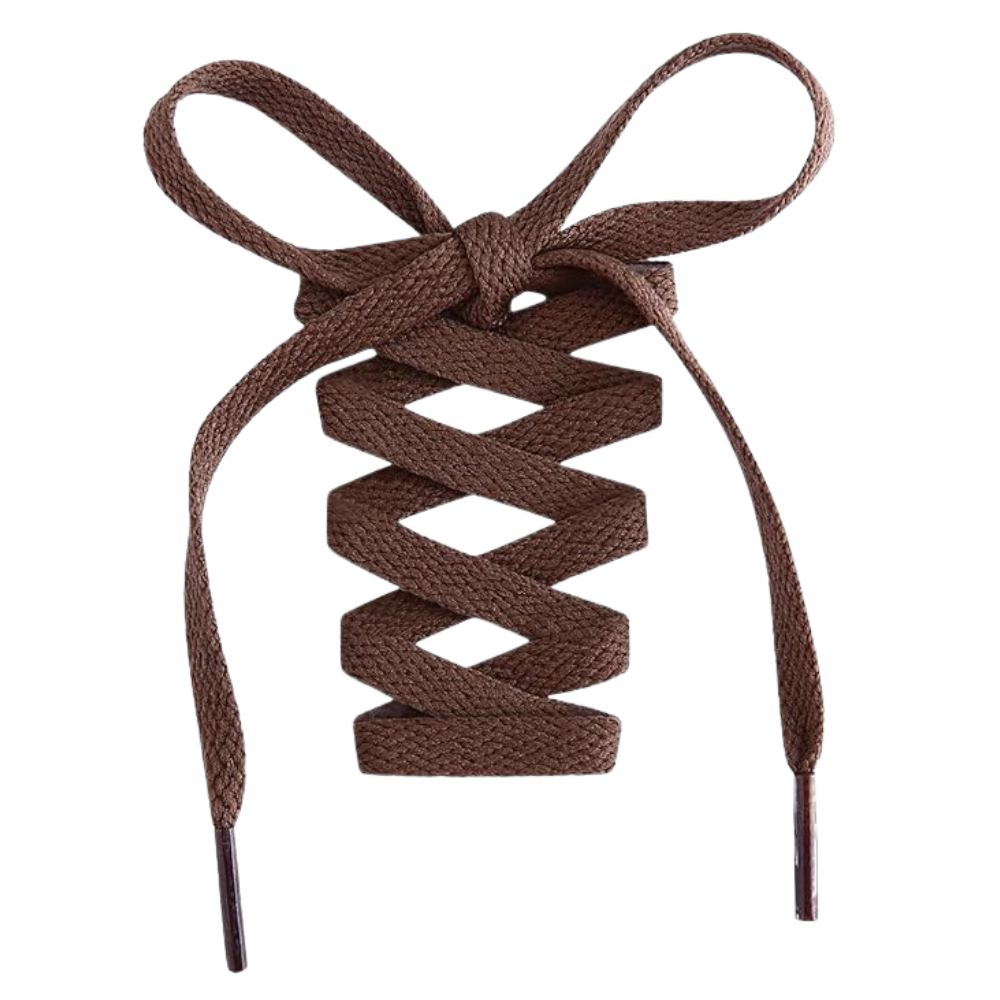 Pair of 2 Flat Shoelaces for SneakersPair of 2 Flat Shoelaces - Image 13