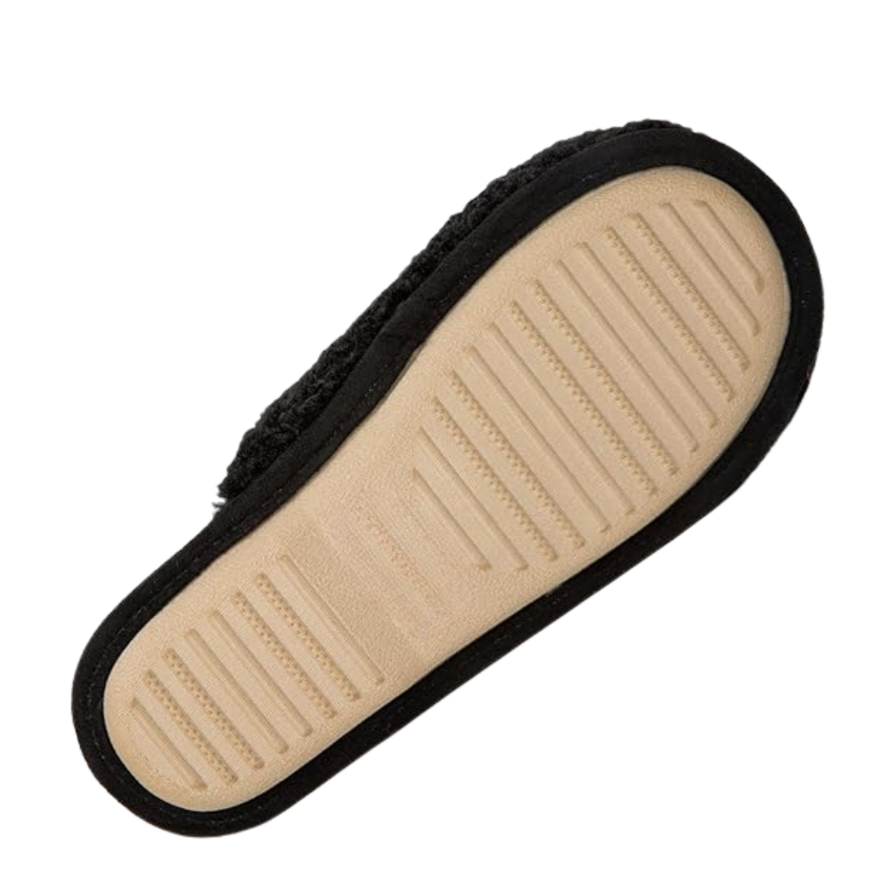 Women Fuzzy Slip On Memory Foam Indoor Slippers  