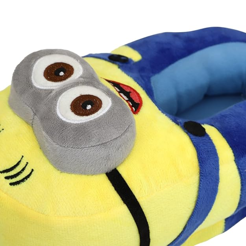 Minin Bedroom Home Plush Slipper Shoes Free Size