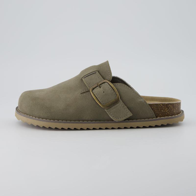 Blain Suede Slip On Clog