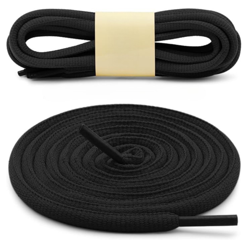 Oval Athletic Pair of 2 4mm Thick Half Round Shoe Laces 