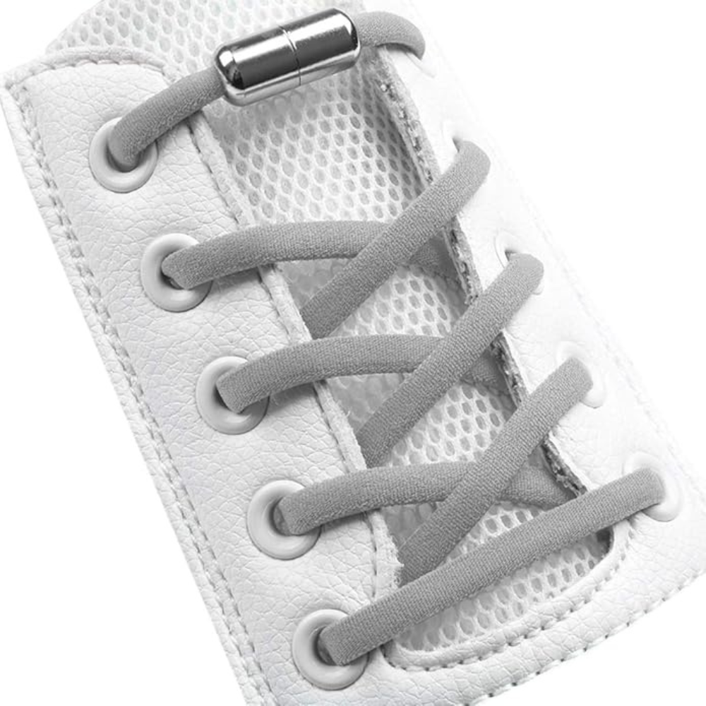 Half Round No Tie Elastic Stretch Tieless Shoelaces   Half Round No Tie Elastic Stretch Tieless Shoelaces    - Image 9