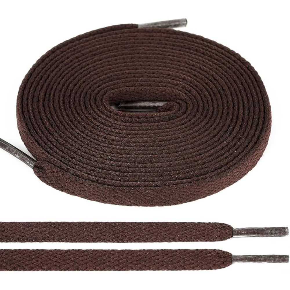 Pair of 2 Flat Shoelaces for SneakersPair of 2 Flat Shoelaces - Image 14